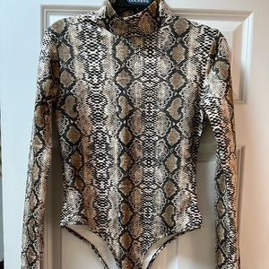 New Snake skin bodysuit
